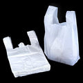 700  Piece Premium Large White Vest Style Plastic Carriers Shopping Bags 11 x 17 x 21" WP7