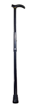 Aluminium Adjustable Folding Lightweight Walking Stick Cane Assorted Colours 9846