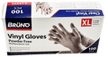 100 XL Disposable Vinyl Clear Examination Gloves Powder Free Latex Free Gloves VG004