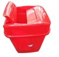 Double Click 50 Litre Dustbin No: 5 Kitchen Home ZP405