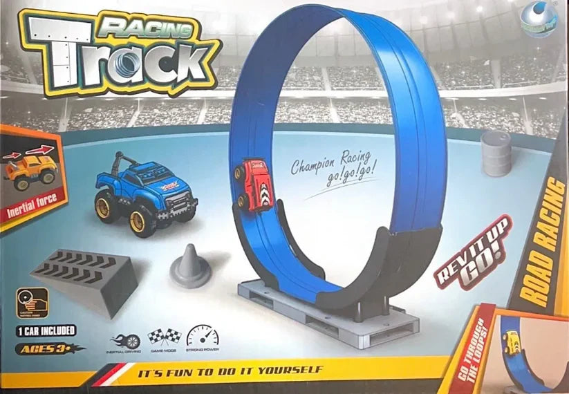 088-4 Racing Track Kids With 1 Inertial Force Car Included