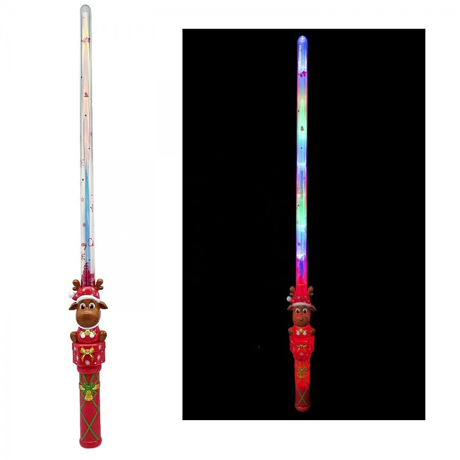 050-12 Light Up Reindeer Sword