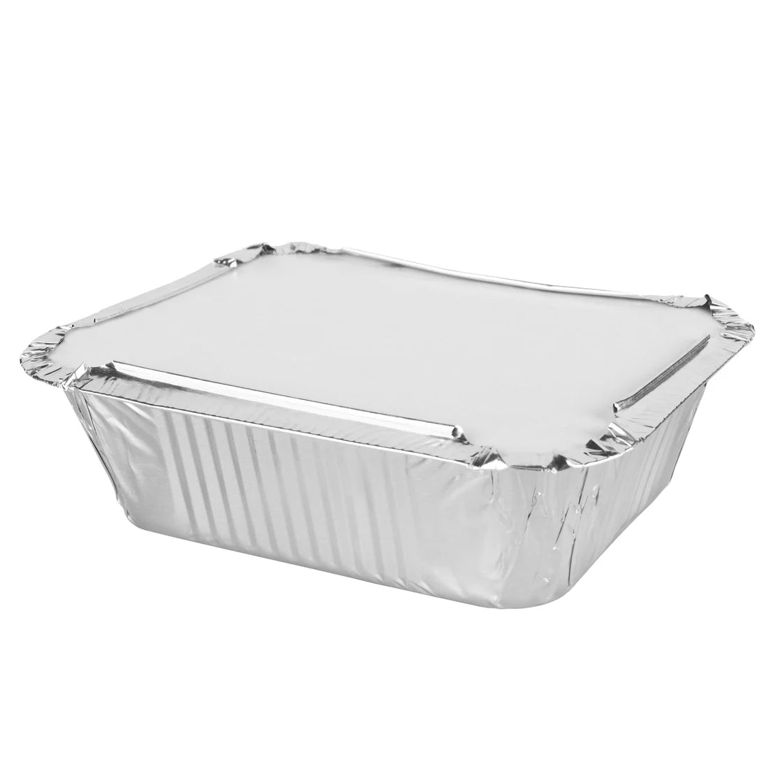 10 Pack Aluminium Containers With Lids 16oz
