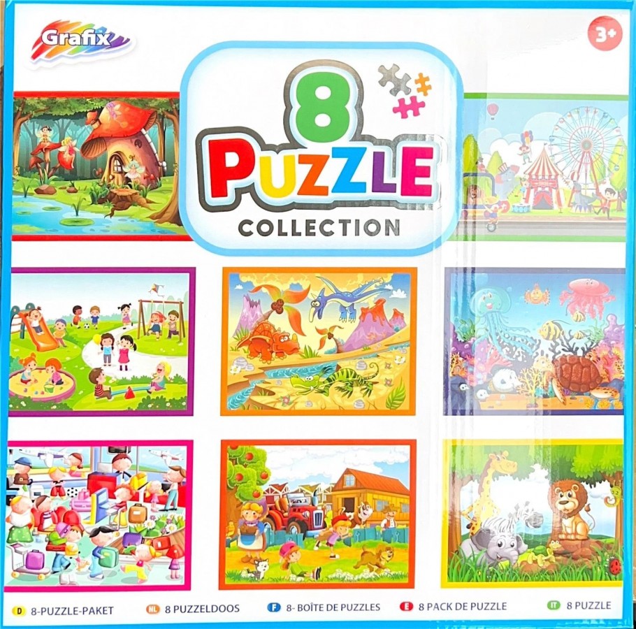 R03-0909 8 Puzzle Collection