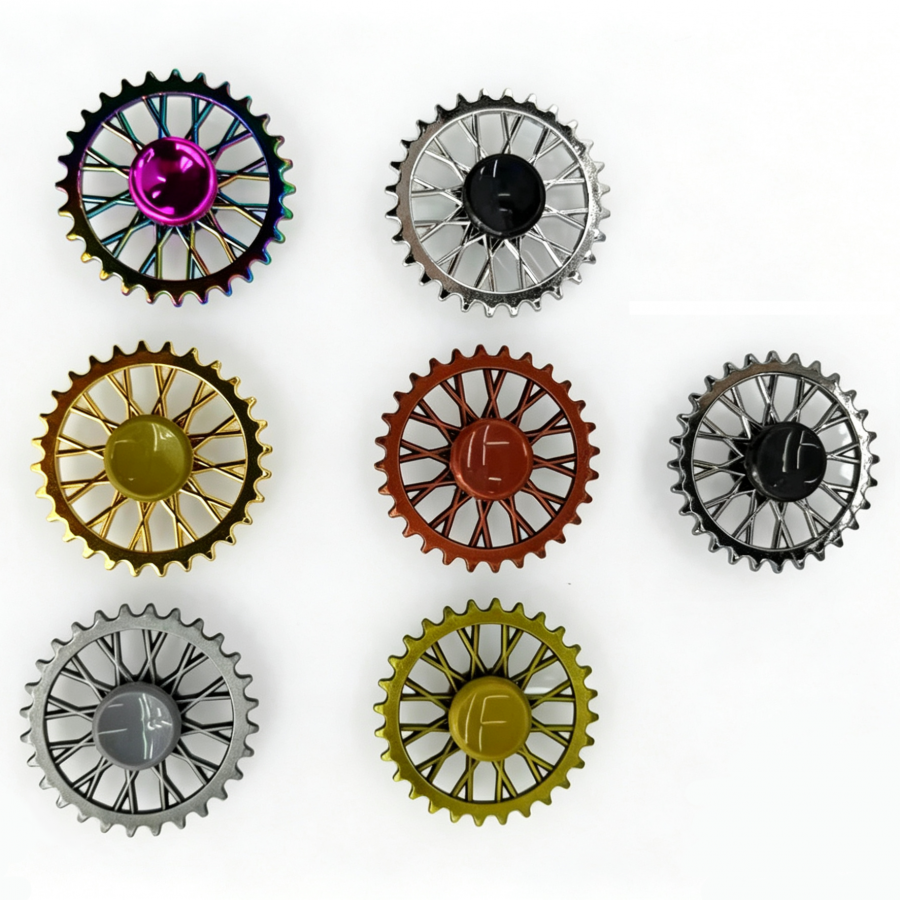 S-2019 Round Mixed Coloured Round Spinner