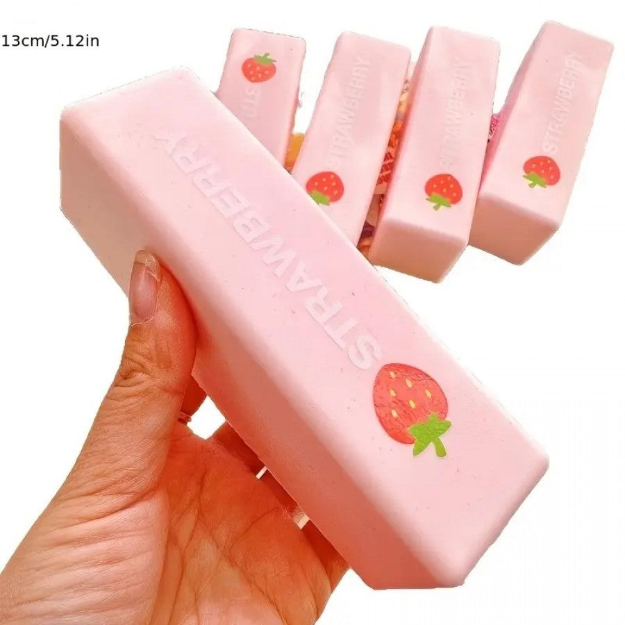 SB-2149-12 Strawberry Milk Bar Squishy