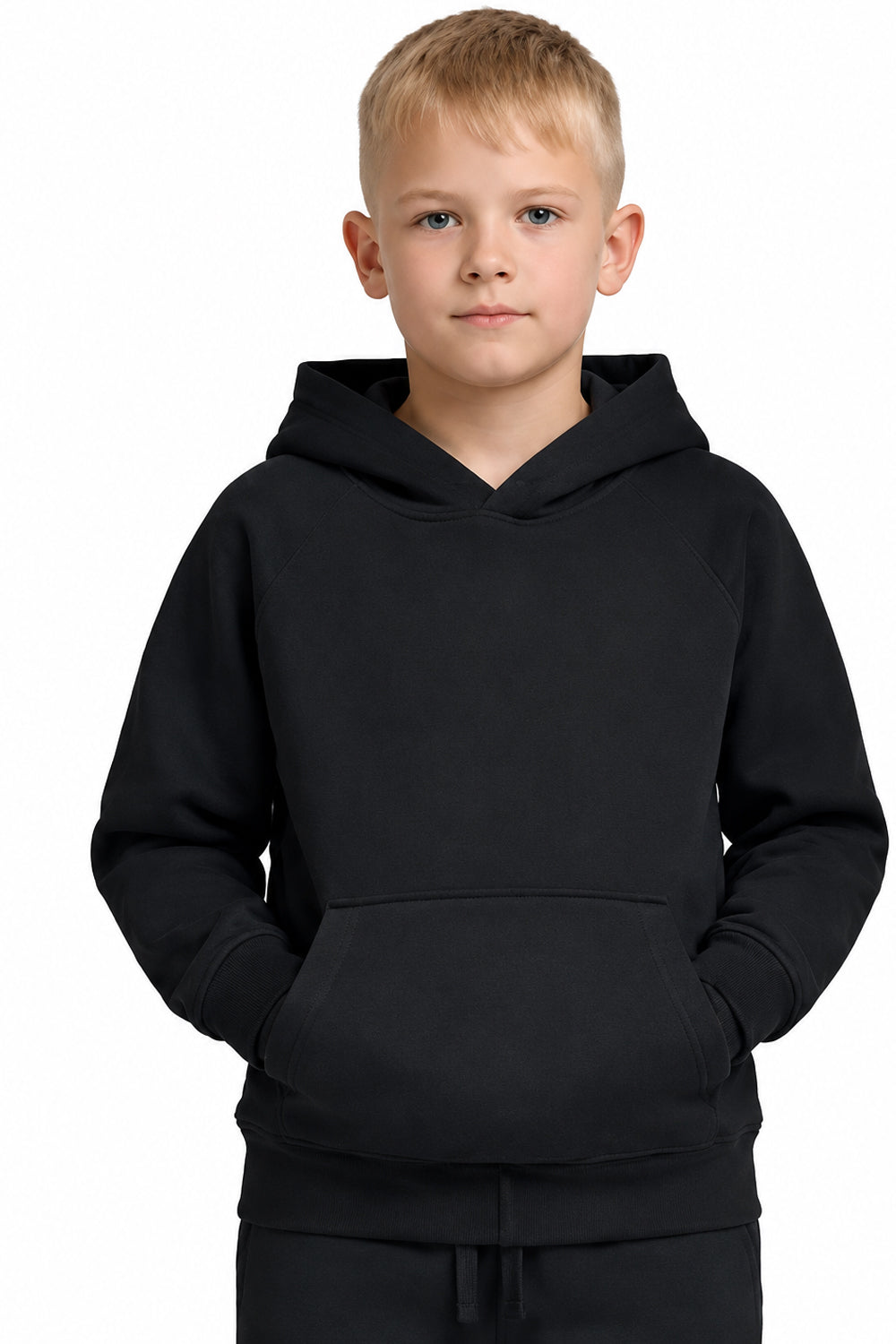 Active Star Kids Pullover Hoodie Black