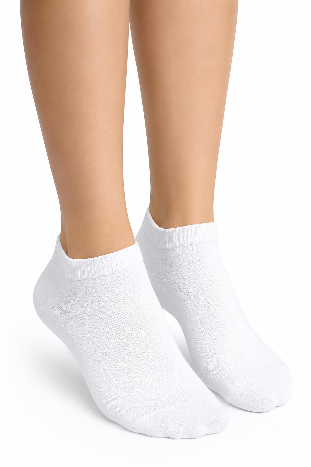 Active Star Ladies Trainer Socks White (Pack of 7 Pair)