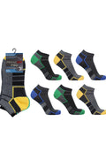 Active Star Men's Trainer Socks Box Design (Pack of 3 Pair)