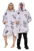 Adult Cute Lovely Otter Natural Animal Printed Hoodie Blanket