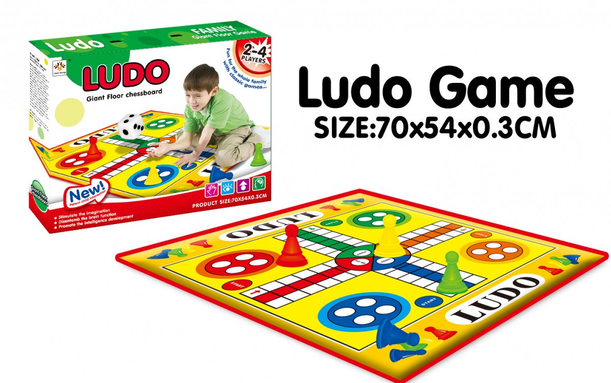 2018-12 Ludo Floor Board Game 70x54x0.3cm