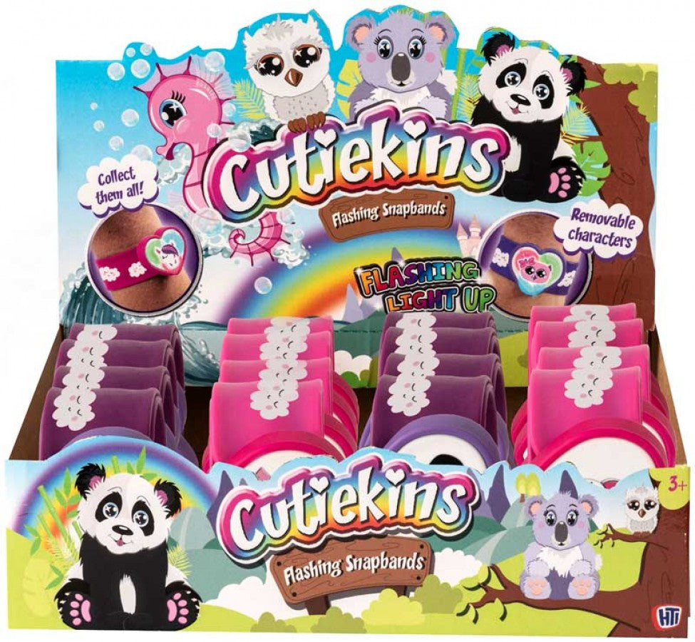 1375658 Cutekins Flashing Snap Band Assorted