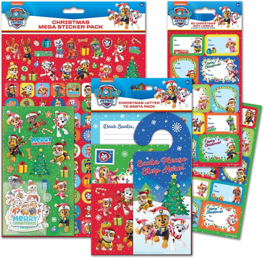 97-0063 PAW PATROL CHRISTMAS EVE LETTER