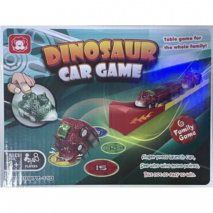XS977-110 Dinosaur Car Game Finger Press Launch Cars