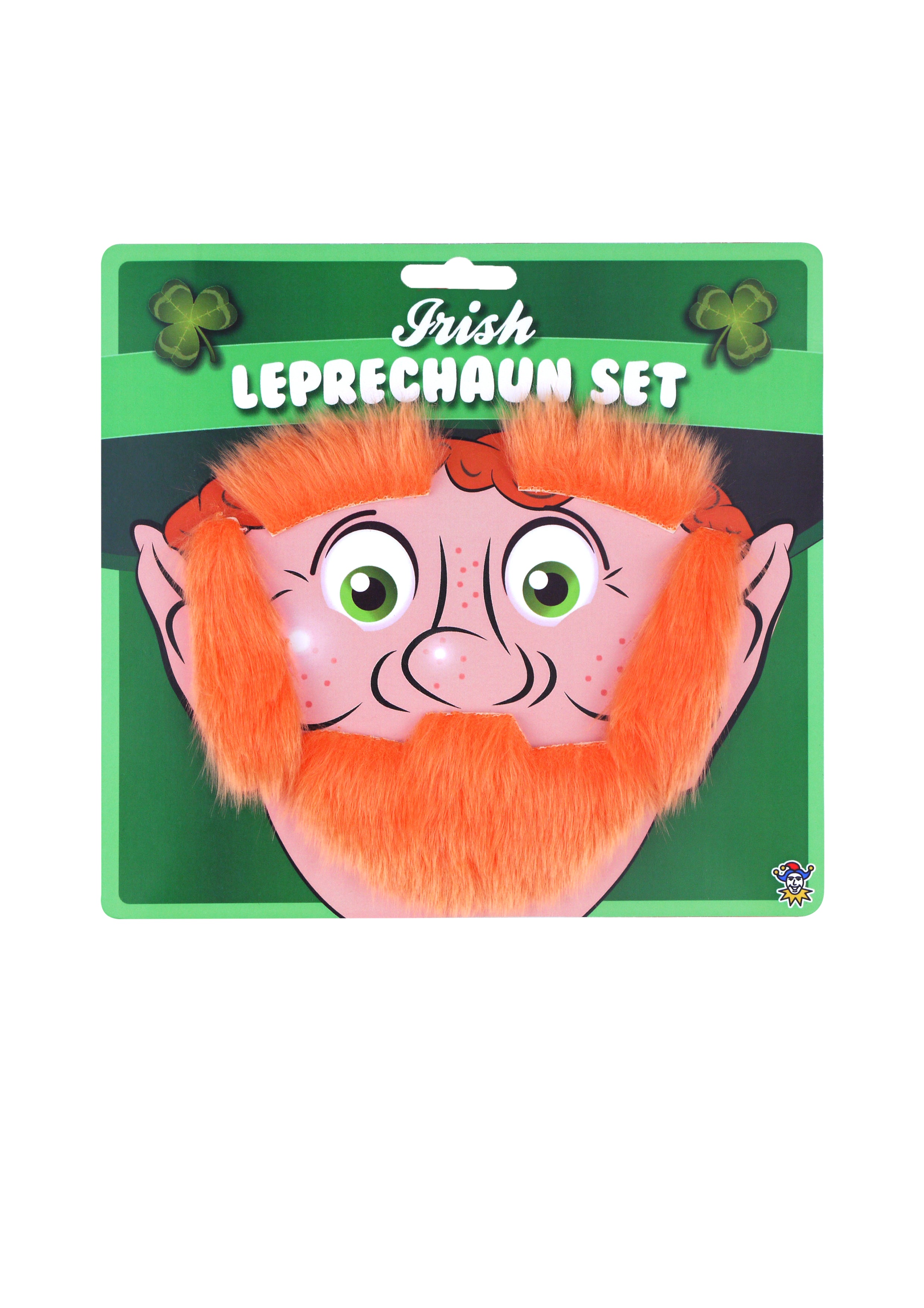Beard Eyebrows and Sideburns Leprechaun Set