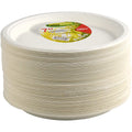 Disposable Compostable Eco-Bio Bagasse Sugarcane Plates 7" Pack of 100 ST81810