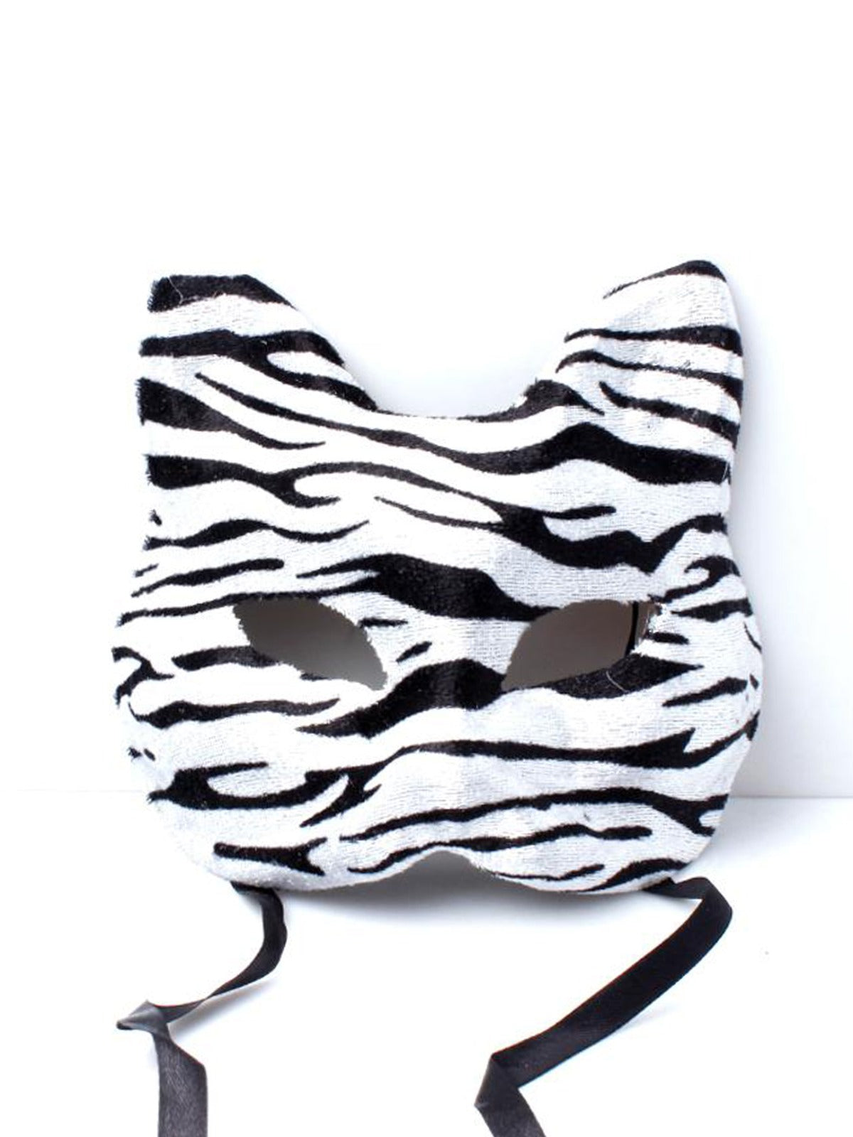 Wickedfun Black and White Cat  Face Mask