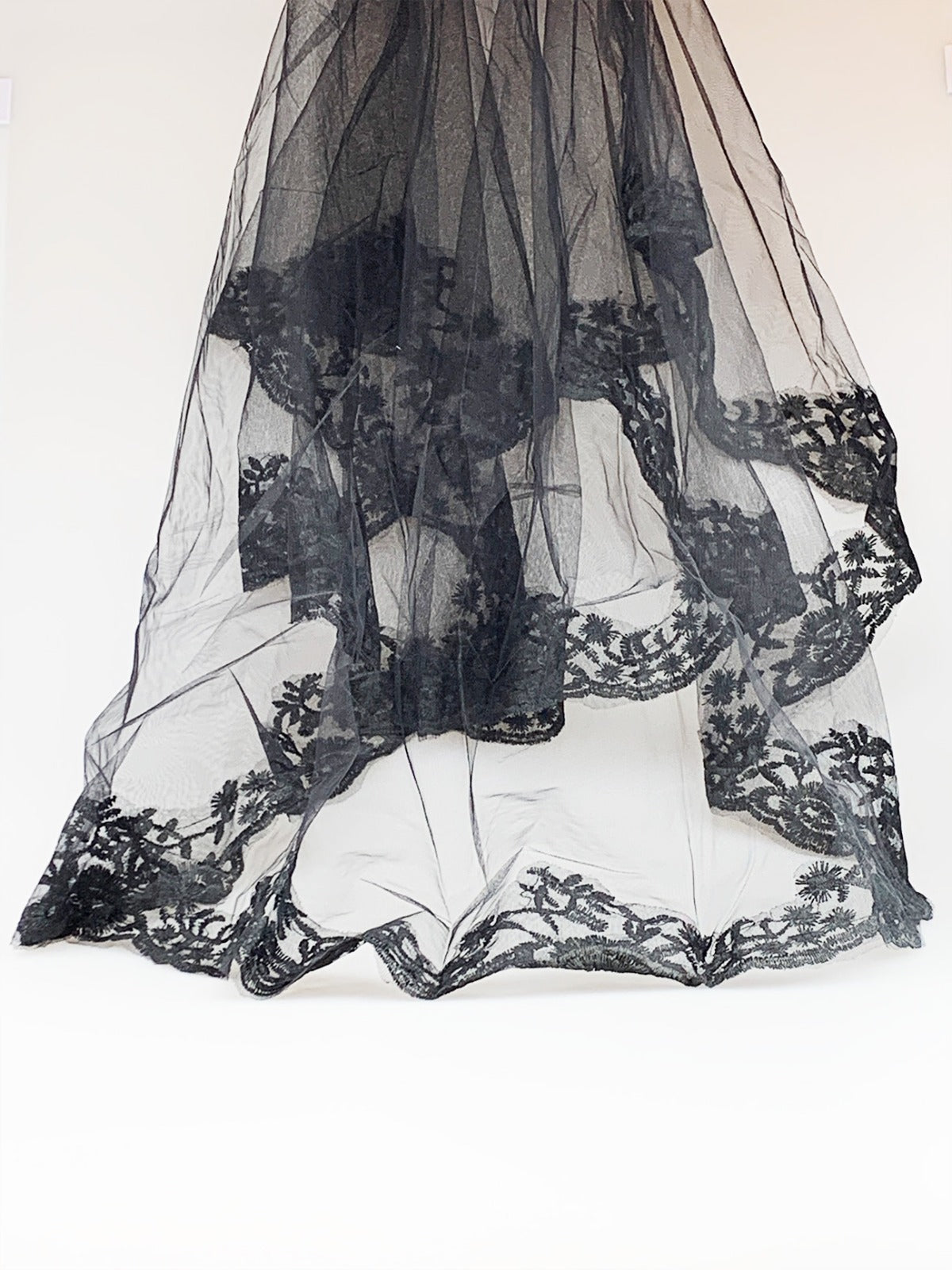 Wickedfun Black Lace Veil