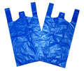 1000 Pack Disposable Plastic Bags Large Blue BR2 A