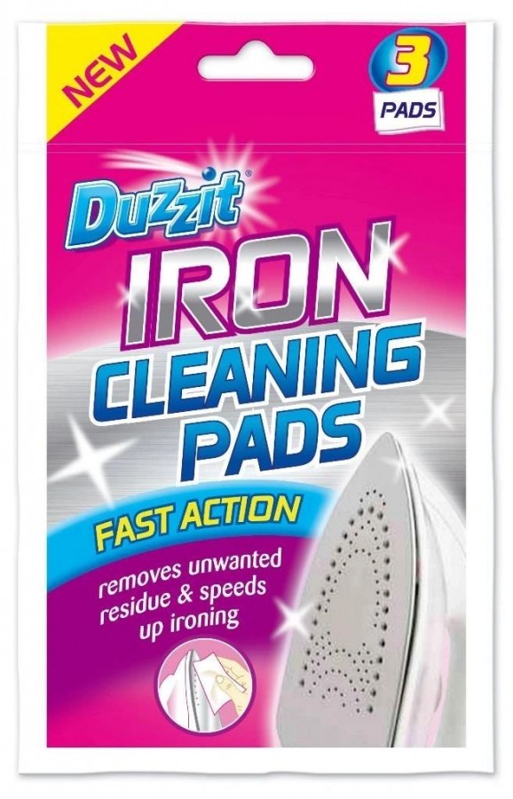 DZT1058 x12 IRON CLEANING PADS 3pk C/S