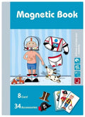 8726-2 34pc Outfit Magnetic Book