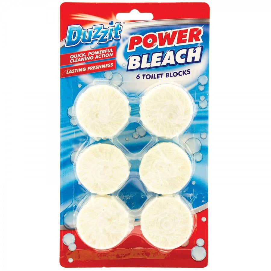 DZT1095 POWER BLEACH TOILET BLOCK 6pk