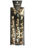 Wickedfun Camouflage Printed Braces (2.5 cm)