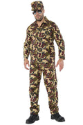 Wickedfun Camouflage Army Men Costume
