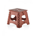 Plastic Medium Folding Stool H 28 x 28cm Assorted Colours K0271 / THL978