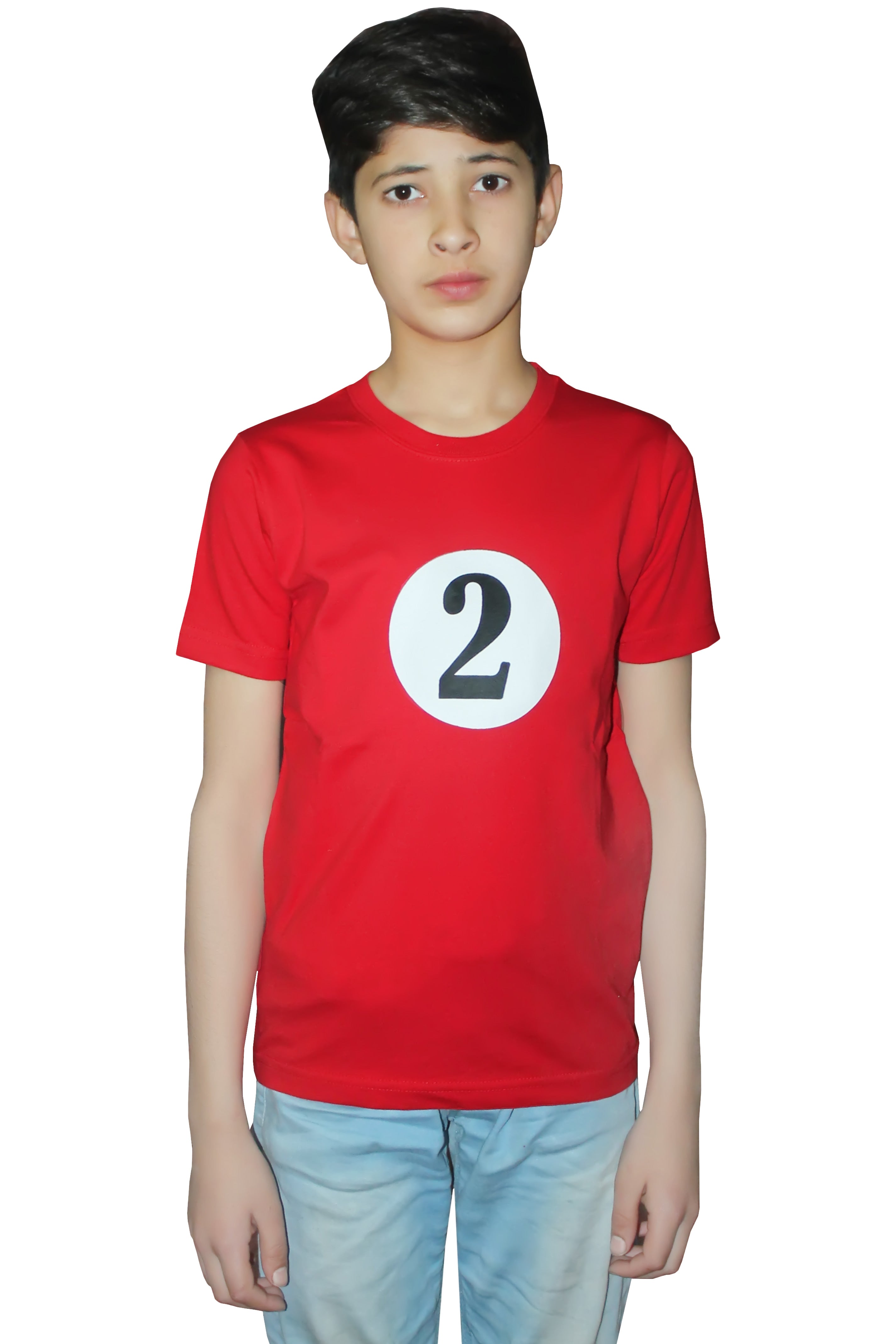 Wickedfun Children's 2 Red Printed TShirt
