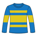 Wickedfun Children's Striped Top Blue-yellow