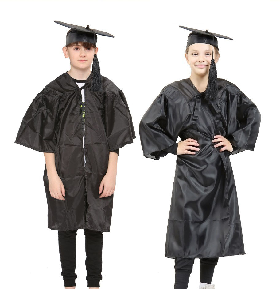 Children's Primary School Graduation Gown and Cap