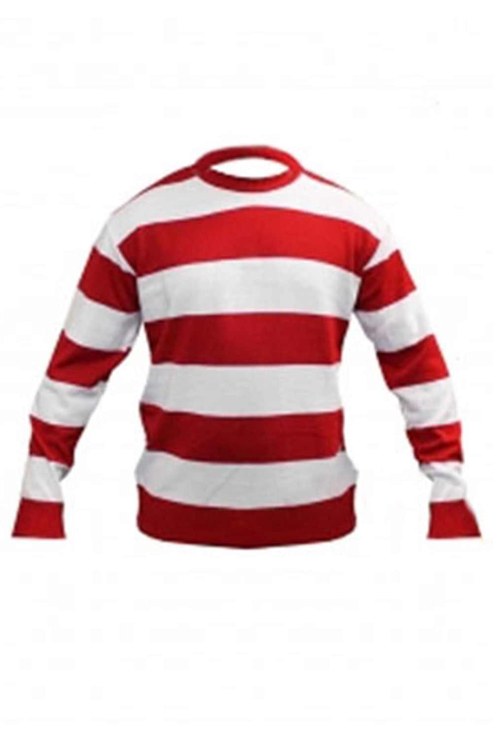 Wickedfun Children's Red and White Stripe Knitted Jumper