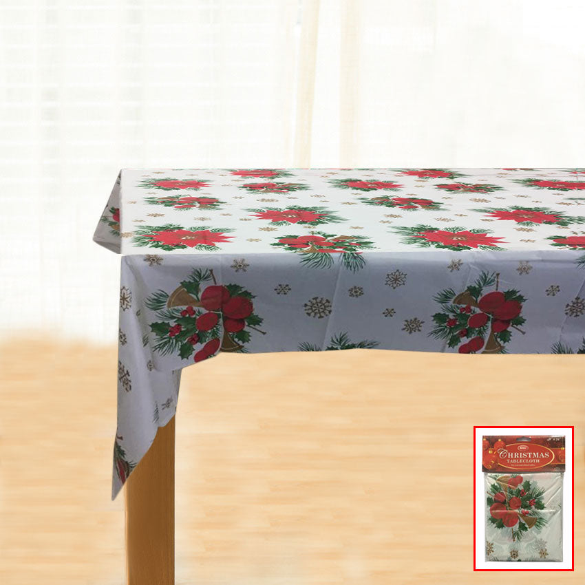 Christmas Table Cover White
