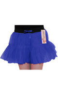 Crazy Chick Girls 2 Layers Blue Tutu Skirt