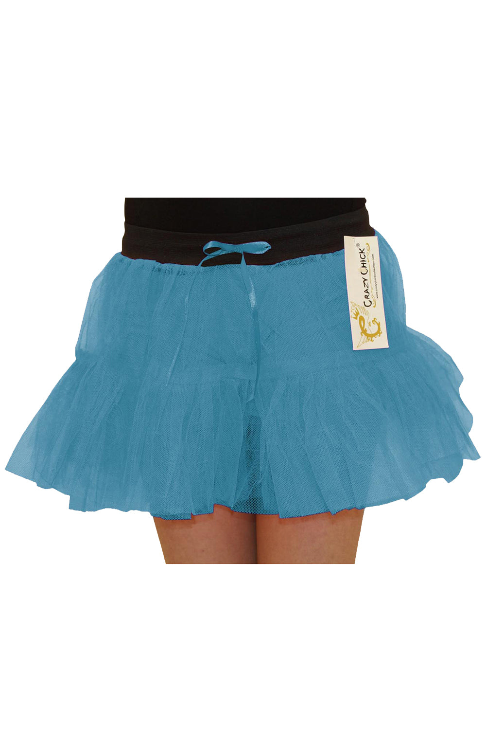 Crazy Chick Girls 2 Layers Turquoise Tutu Skirt