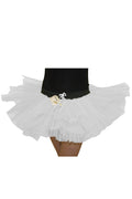 Crazy Chick Girls 3 Layers White Angel Tutu Skirt
