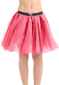 Crazy Chick Adult 3 Layers Pink Tutu Skirt (Approx 18 Inches Long)