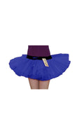 Crazy Chick Adult 3 Layers Royal Blue Tutu Skirt