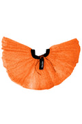 Crazy Chick Adult 3 Layers Orange Sequin Tutu Skirt