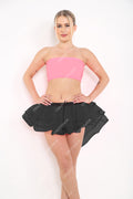Crazy Chick Adult 3 Layers Black Burlesque Tutu Skirt