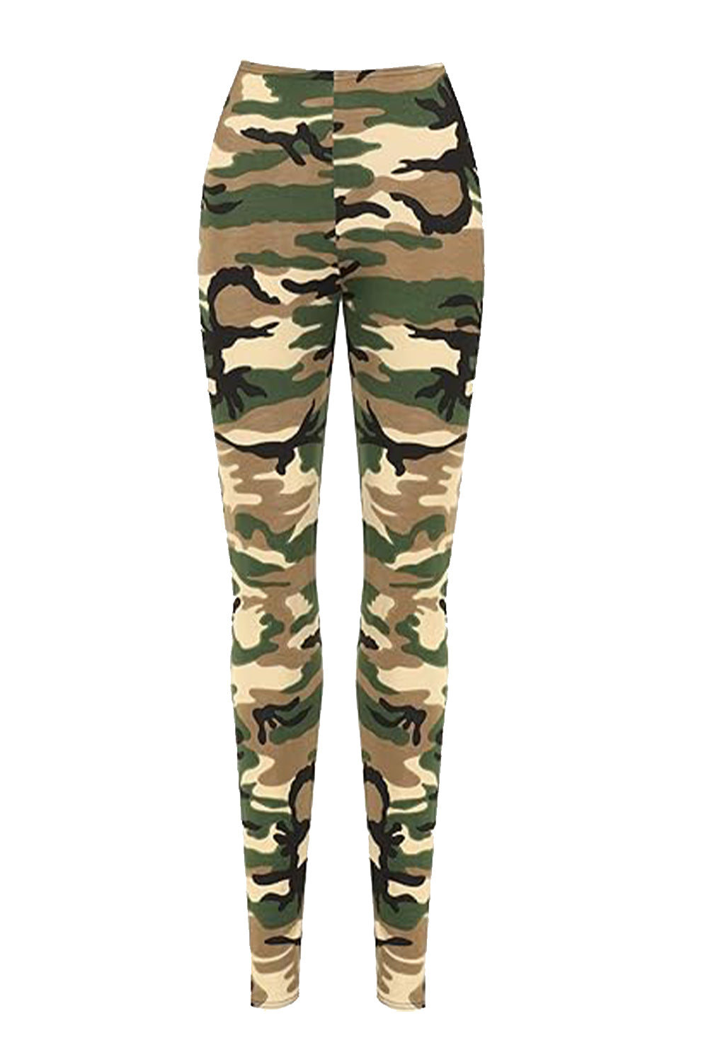 Crazy Chick Girls Microfibre Camouflage Leggings