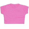 Crazy Chick Girls Microfibre Pink Crop Top
