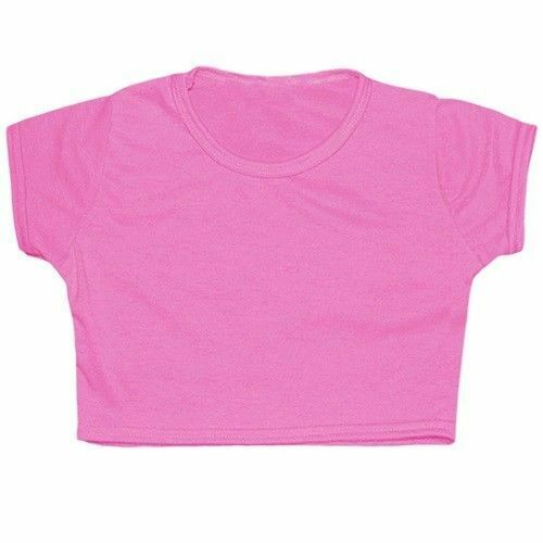Crazy Chick Girls Microfibre Pink Crop Top