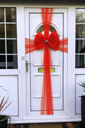 Deluxe Double Red Door Bow