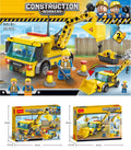 8726 Blocks Construction 2 Type Transforming Work Truck 137pcs