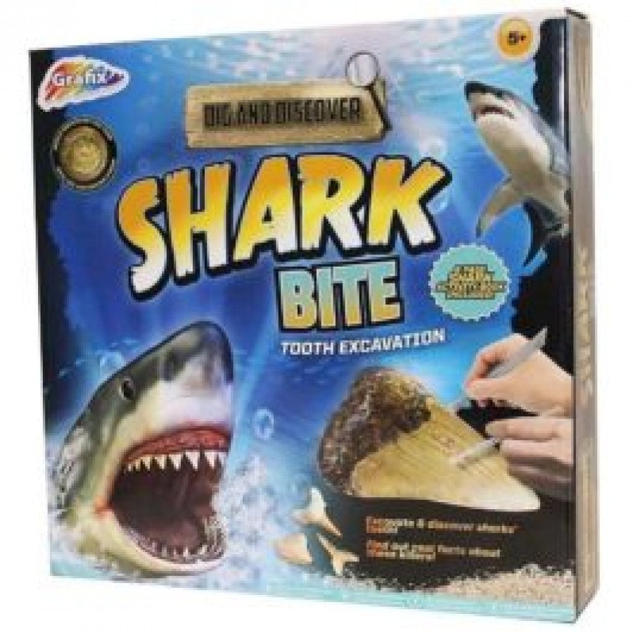 R03-0048-A DIG - Dig and Discover Tooth Excavation Sharks Activity Book