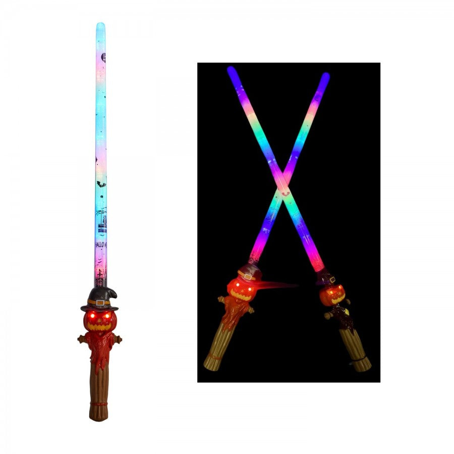 104-2 Light Up Pumpkin Sword