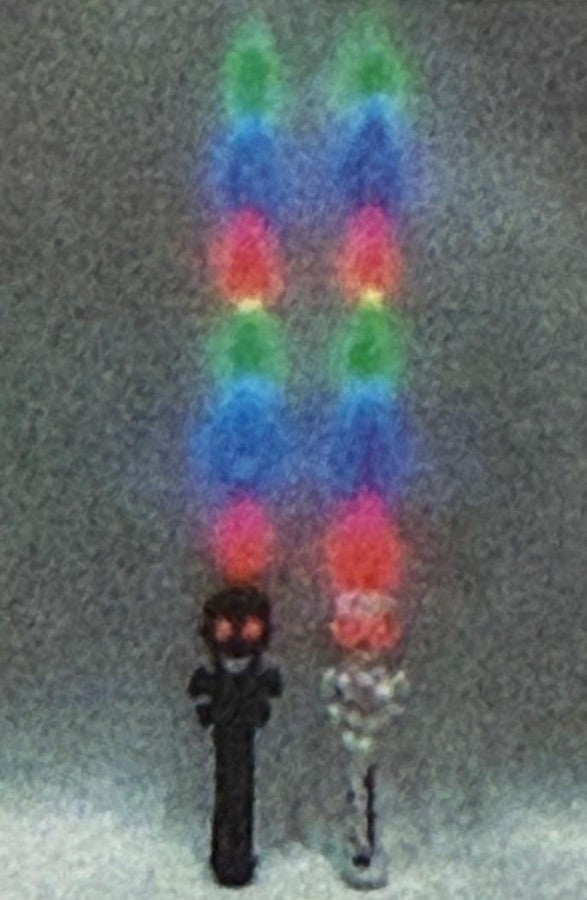 104-1 Light Up Skull Sword