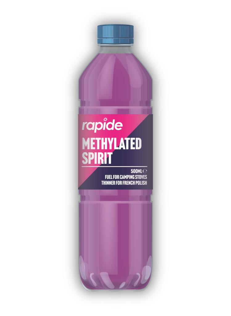 Rapide Methylated Spirit 500ml 1020